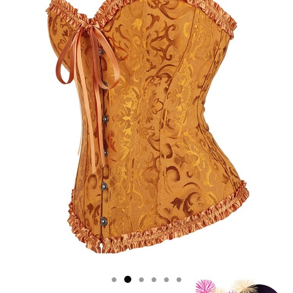 1 3xl Rust Color Corset Brand New - Picture 8 of 8